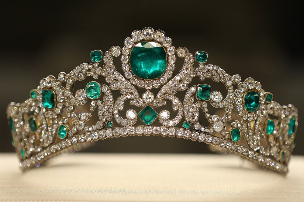 Duchess d'Angouleme Emerald And Diamond Tiara